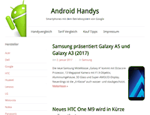 Tablet Screenshot of androidhandys.com